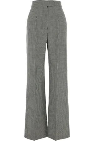 Alexander McQueen Pantalon à motif pied-de-poule