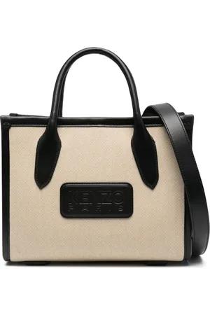 Kenzo Sac à main à patch logo