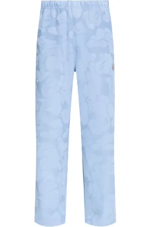 A Bathing Ape Pantalon à motif en jacquard