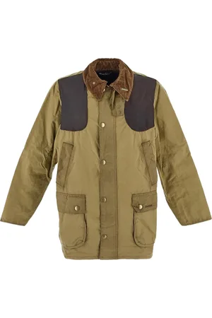 Barbour Veste boutonnée à col contrastant