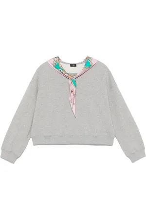 Etro Sweat à détails de foulard