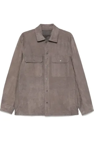 SALVATORE SANTORO Chemise en daim
