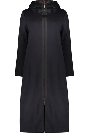 MOORER Manteau zippé à design réversible