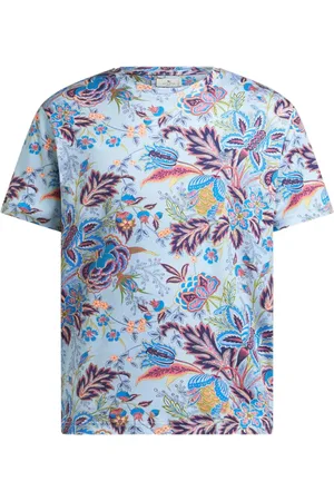 Etro T-shirt à fleurs