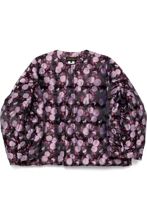 Comme des Garçons Doudoune à détail floral