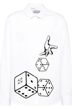 OFF-WHITE Chemise à imprimé graphique