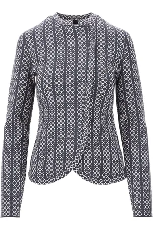 Emporio Armani Veste à motif géométrique