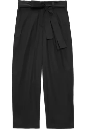 Msgm Pantalon à taille ceinturée