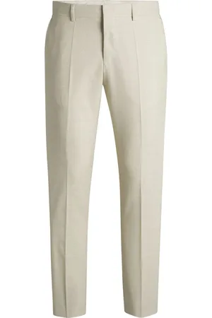 HUGO BOSS Pantalon de costume en coton