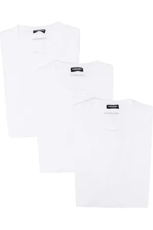 Dsquared2 Lot de trois t-shirts à col ras-de-cou