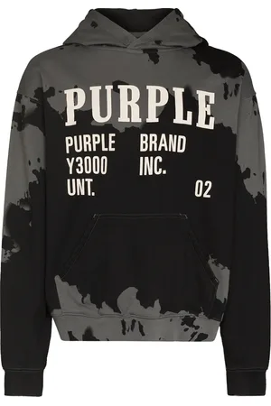 Purple Brand Hoodie à logo imprimé