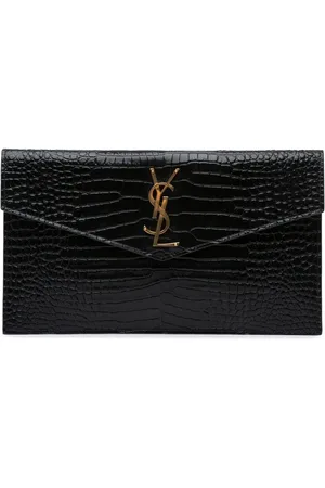 Saint Laurent Pochette Uptown Pouch en cuir embossé (2021)
