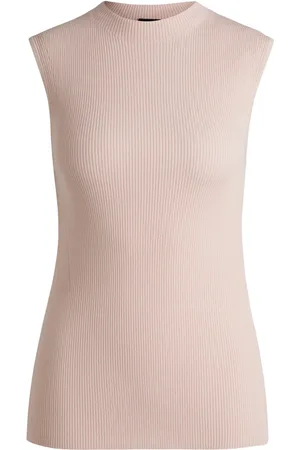 HUGO BOSS Haut en maille nervurée