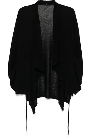 YOHJI YAMAMOTO Cardigan à lien de resserrage