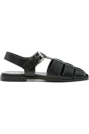 Bibi Lou Sandales en cuir à semelle plate