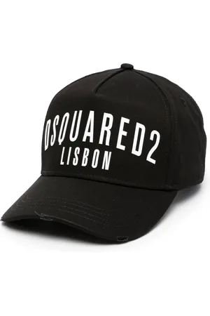 Dsquared2 Casquette en coton à logo imprimé
