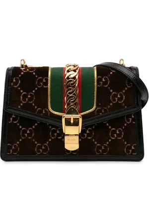 Gucci Petit sac à bandoulière Sylvie en velours (2016-présent)