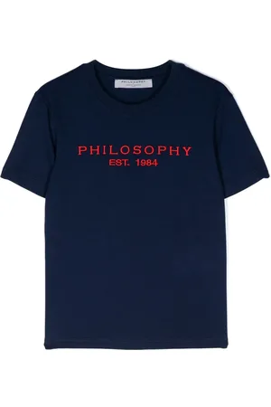 PHILOSOPHY DI LORENZO SERAFINI T-shirt en coton à logo brodé