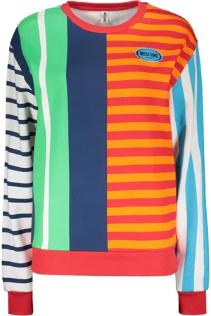 Moschino Sweat en coton à rayures