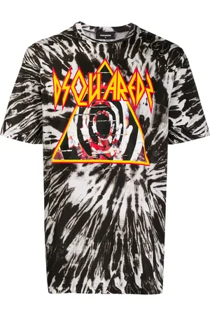 Dsquared2 T-shirt à imprimé tie dye