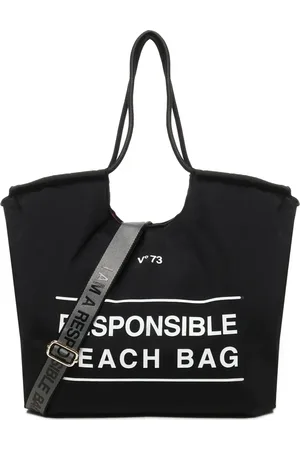 V°73 Sac de plage à logo imprimé