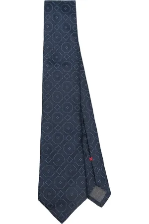 Brunello Cucinelli Cravate à motif en jacquard