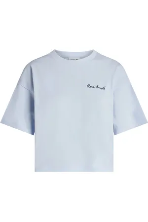 Lacoste T-shirt en coton à patch logo