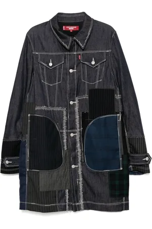 JUNYA WATANABE Manteau à design patchwork