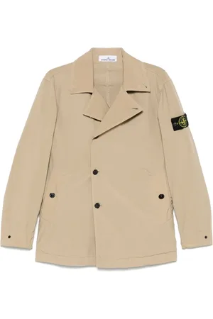 Stone Island Veste matelassée à patch Compass