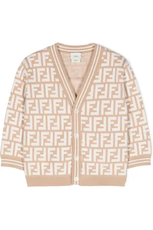 Fendi Cardigan à motif FF