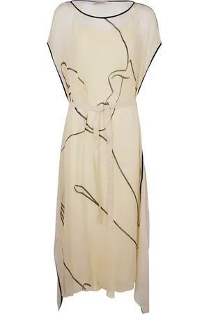 GENTRYPORTOFINO Robe imprimée à coupe longue