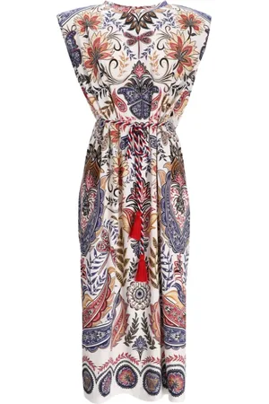 Farm Rio Robe Boho Glam à fleurs