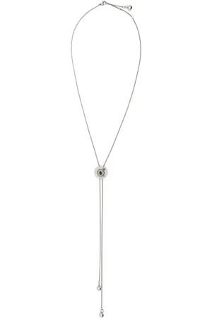LEMAIRE Collier Cat Eye Rattle Bolo Tie