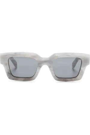 OFF-WHITE Lunettes de soleil rectangulaires Virgil