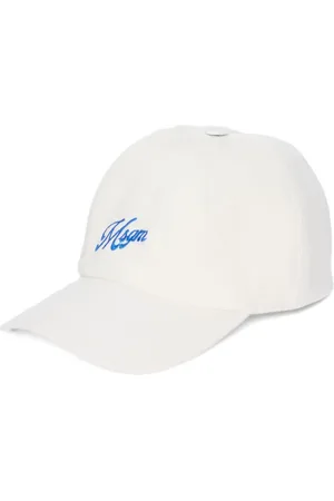 Msgm Casquette à logo brodé