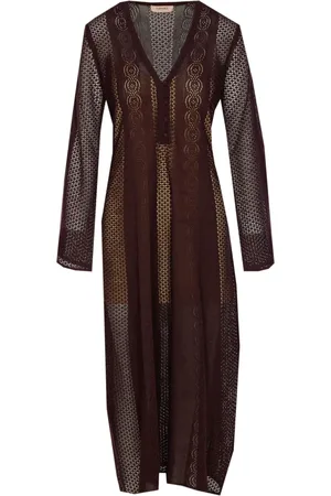 Twin-Set Robe en maille ajourée