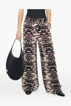 Tory Burch Pantalon à motif en jacquard