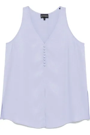 Emporio Armani Haut Armure à col v