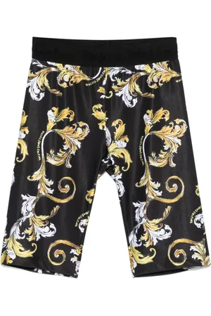 VERSACE Short à motif baroque