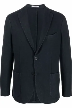 Boglioli Blazer en laine à simple boutonnage