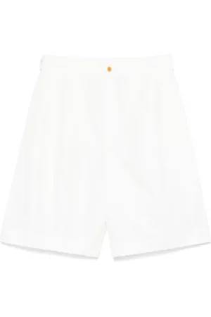Comme des Garçons Short court à logo brodé