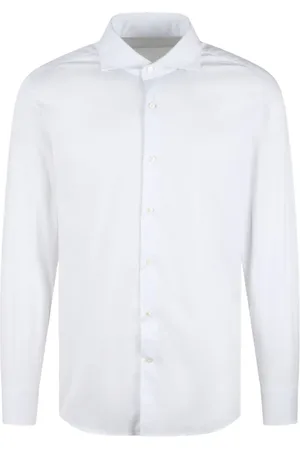 Brian Dales Chemise à ourlet incurvé