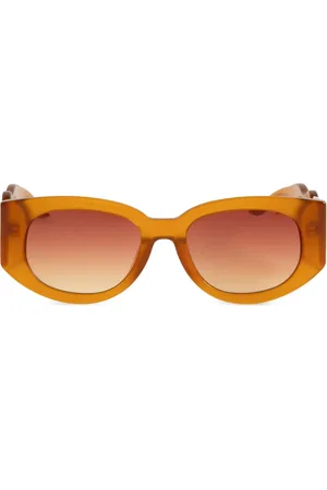 Casablanca Lunettes de soleil à monture ovale