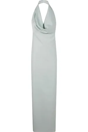 DRHOPE Robe longue drapée à dos nu