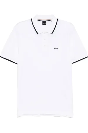 HUGO BOSS Polo à logo imprimé