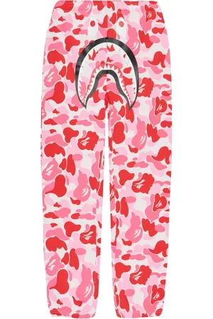 A Bathing Ape Pantalon à imprimé graphique