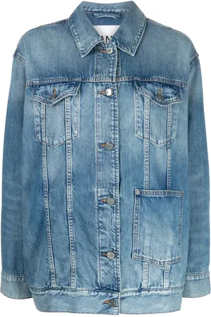 Ganni Veste en jean en coton biologique