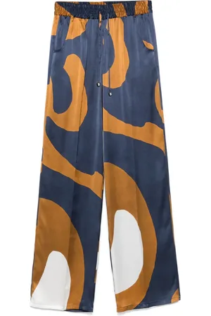 Kiton Pantalon à imprimé abstrait
