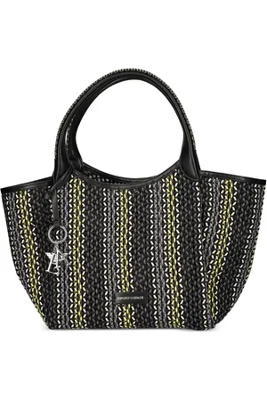 Emporio Armani Sac cabas à motif géométrique