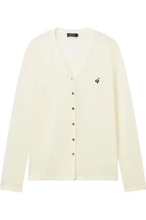 tout a coup Cardigan à logo brodé